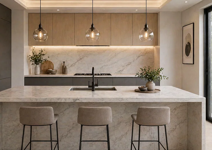 The Stone That Looks Like the Ocean Froze in Time and Why Everyone in NY & NJ Wants It | Sea Pear l Quartzite