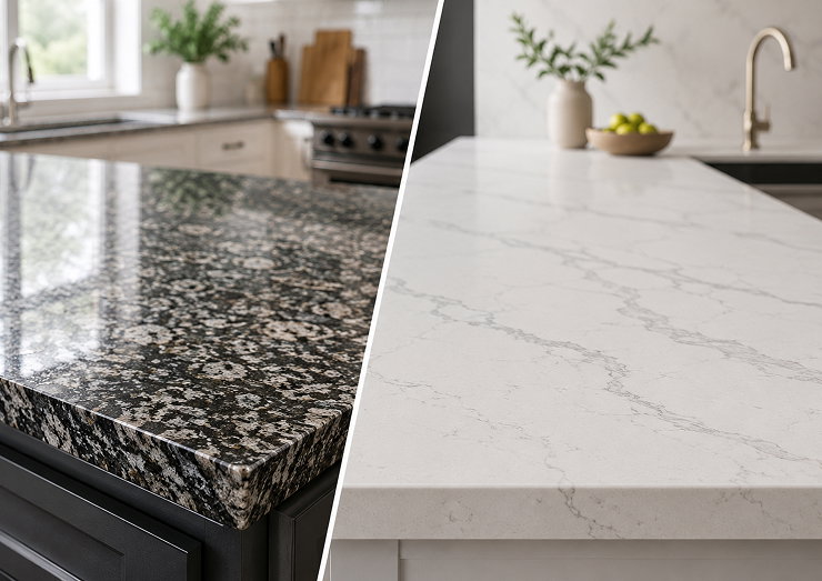 Granite vs Quartz: Which Countertop Is Better for Your Home?