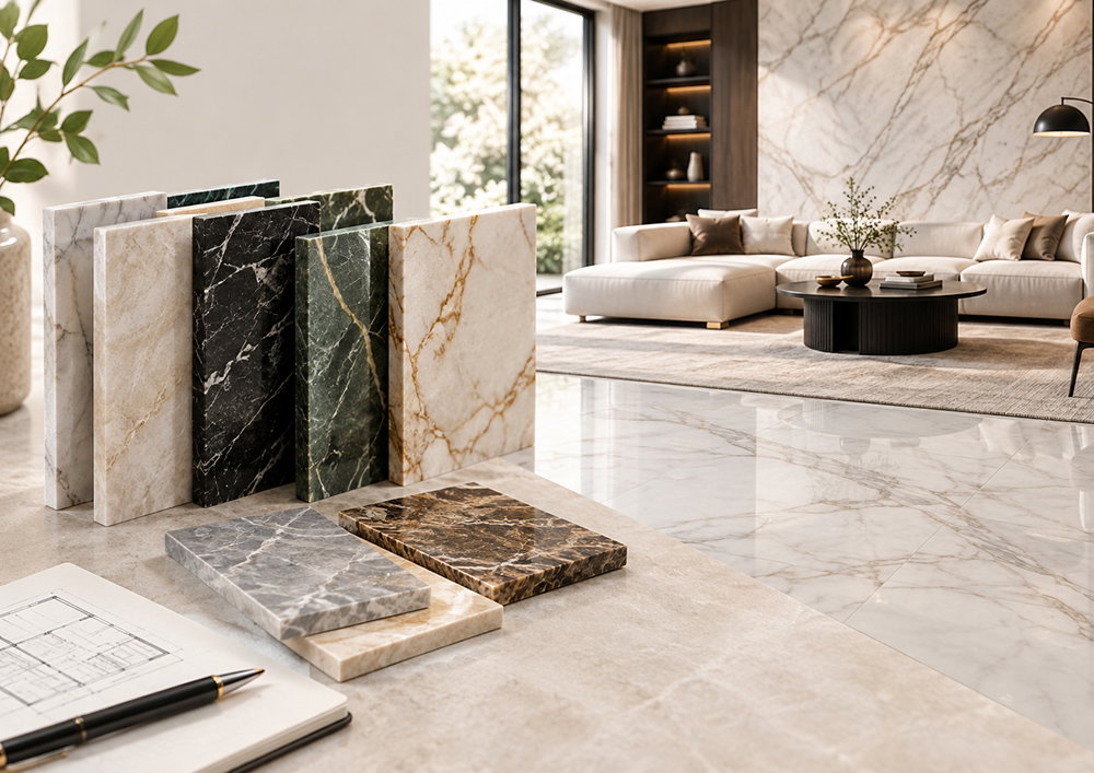 How to Choose the Right Marble for Your Interior Design Project